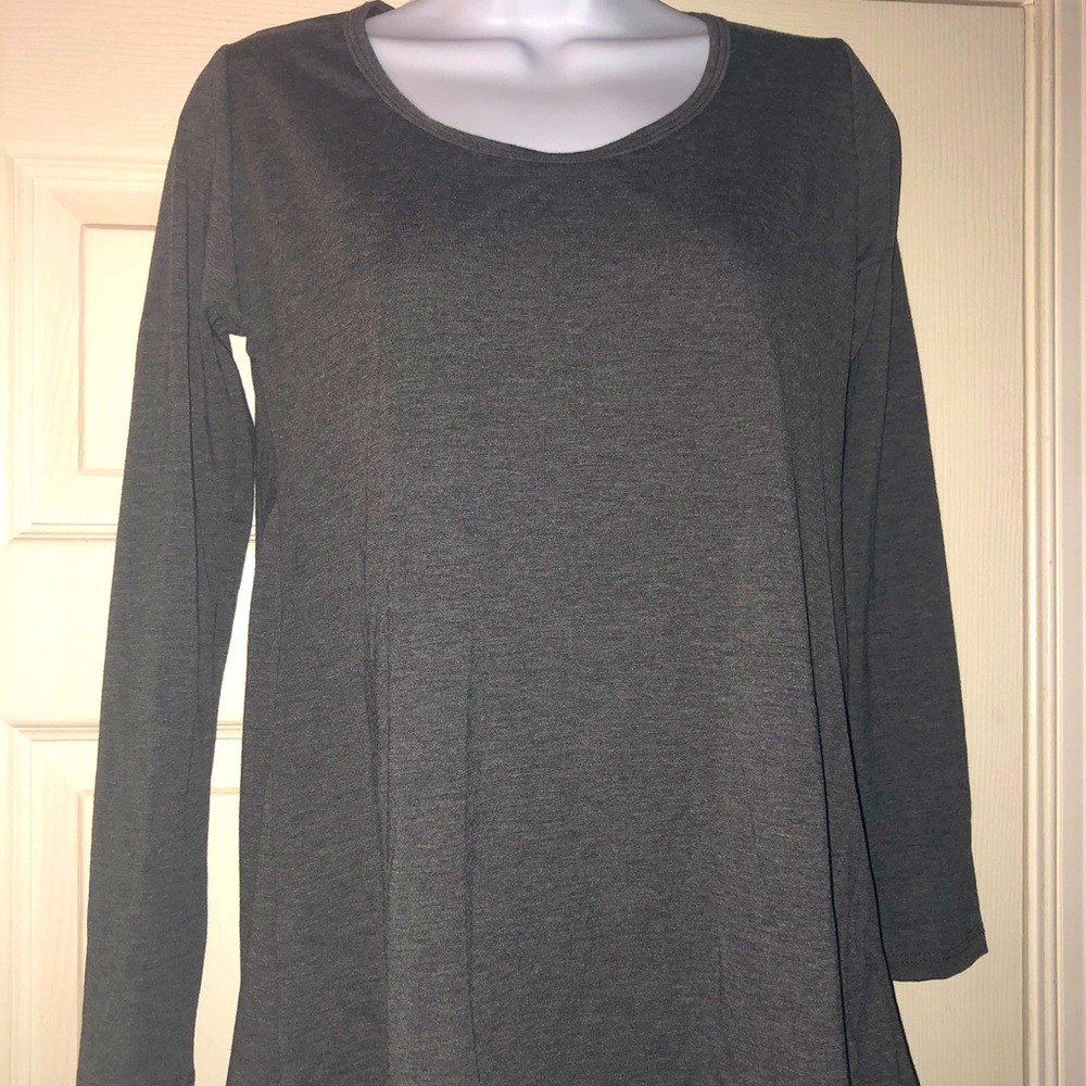Gray LuLaRoe Long Sleeve